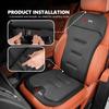 AZKSYT1 Car Seat Cover Ice Silk Seat Waist Cushion Covers Auto Seats Protection Pad For KIA Rio K5 K2 Sportage Ceed Sorento Picanto