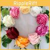 Realistic Silk Rose Artificial Flower For Wedding Venue Decor Photography Backdrops And Home Styling