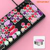 104Pcs/Set PBT Universal Cap Keycaps for Round Key Cherry MX Mechanical Keyboard