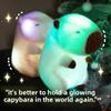 Plush Toys Capybara That Emit Light Childrens Cartoon Animal Toys Gifts Holiday