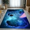 Cartoon S-Stitch Kawaii Living Room Non-Slip Area Rug Soft Carpet for Bedroom Kids Playroom Sofa,Home Decor Doormat Gift