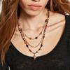  Statement Natural Stone Beaded Necklace Bohemian Sweater Chain Delicate Fashion Jewelry Gift 2025 NEW