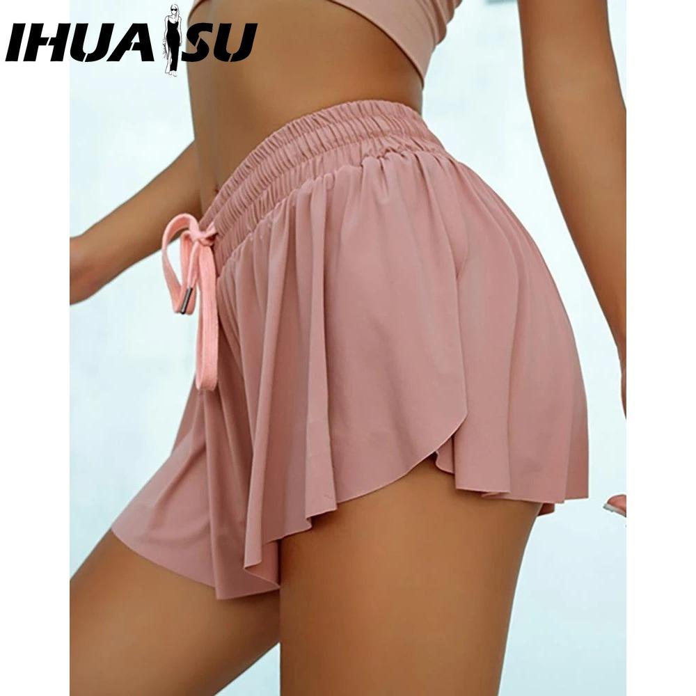 IHUASU Dame Mote Casual Sommer Vår Skjørt