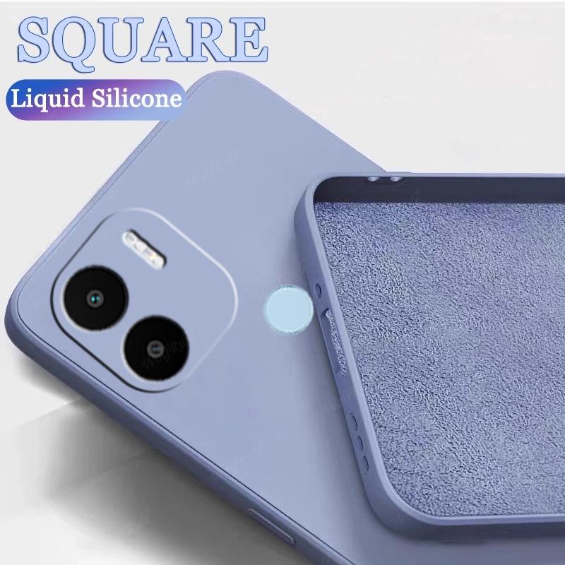 For Xiaomi Redmi A2 Plus Case Cover Redmi A2 Plus Capa Bumper Liquid Silicone Shockproof TPU Soft Case Redmi A2 A1 Plus Fundas