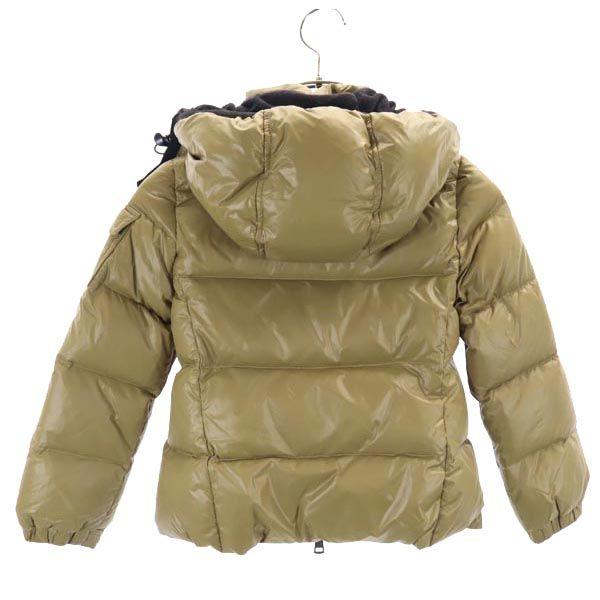 Moncler Hooded Down Jacket 6A Brown Kid's Used