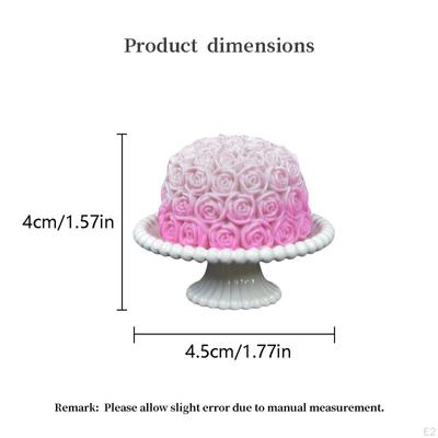 Miniature Dessert Cake Food Play Toy Diorama Scenery Photo Prop Pretend Kitchen