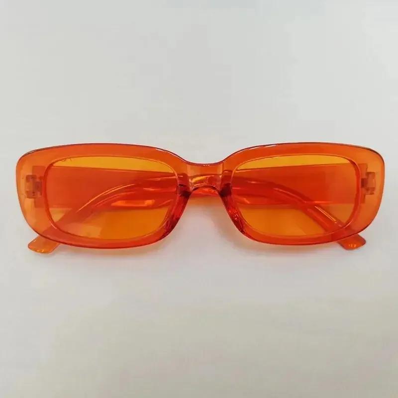Fashion Sun Glasses Classic Retro Square Glasses Women Vintage Travel Small Rectangle Sun Glasses Female Eyewear Anti-Glare