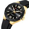 Curren 8465 Men's Casual Rubber Strap Calendar Watch