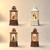 Vintage Musical Snow Globe Santa Night Light - Christmas Gift Ornament