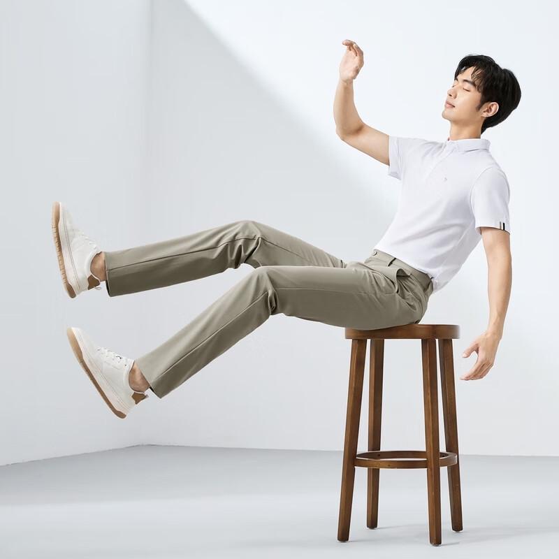 Seven Brand Men's Cooling Knit Geometric Print Casual Pants