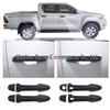 Carbon Fiber Door Handle Sticker for 2016-2020 Toyota Hilux REVO