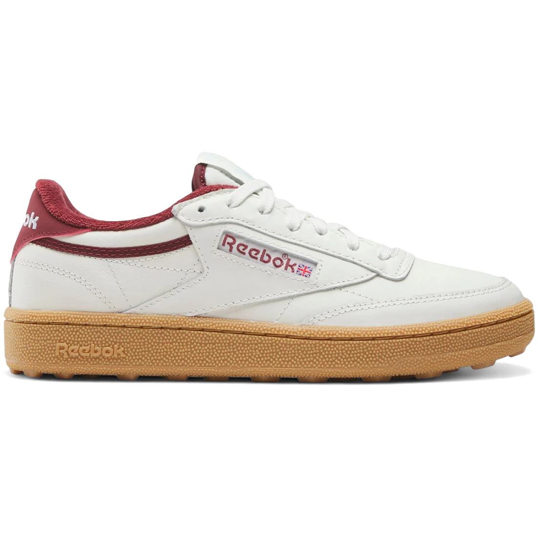 

Кроссовки Reebok Club C Golf Белые Бургунди Резина (Женский)(10064600) 42