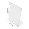 Acrylic Photo Frame Transparent Magnetic Picture Frame Kpop Photocard Holder Cadre Photo Idol Card Display Stand Room Decor
