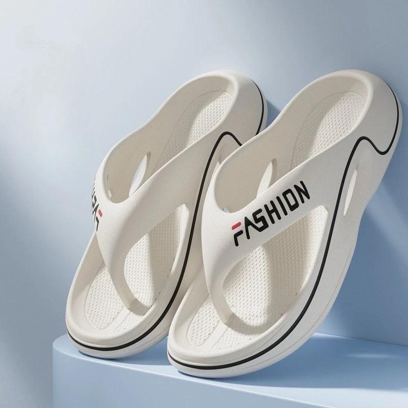 

Пляжные шлепанцы для мужчин износостойкие туфли на платформе Шиацу вьетнамки ПВХ взрослые удобные низкая цена стиль 2025 сандалии мужские 44-45