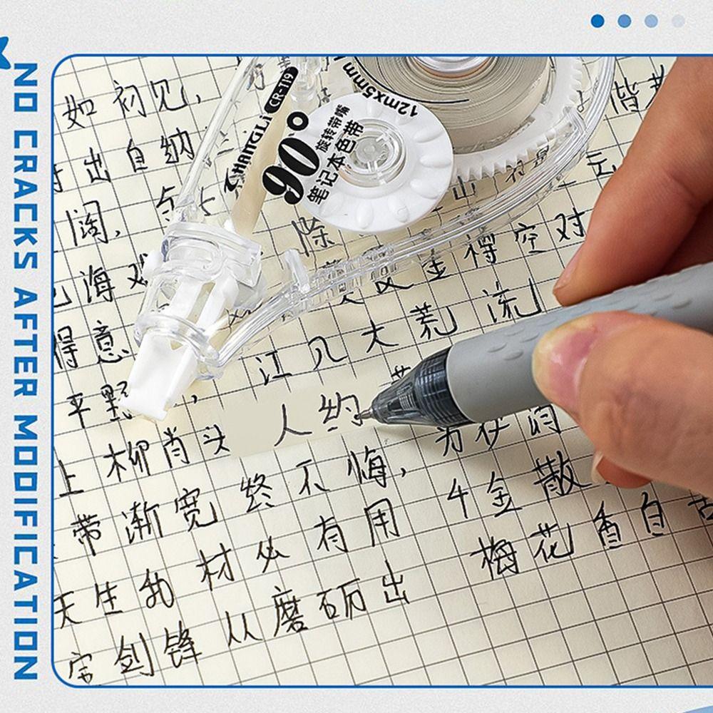 Silent Hidden Correction Tape 12M Large Capacity Study Writing White-out Students