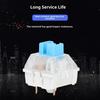 50Pcs Keyboard Switch Keyboard Clicker Key Replacement 3 Pin Tactile Switch Plastic For Electrical Equipment Tools