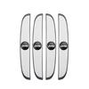 4Pcs Car Door Anti Collision Strip Auto Protector Sticker For Jeep Wrangler JL JK Renegade Grand Compass Gladiator Cherokee XJ AMX1