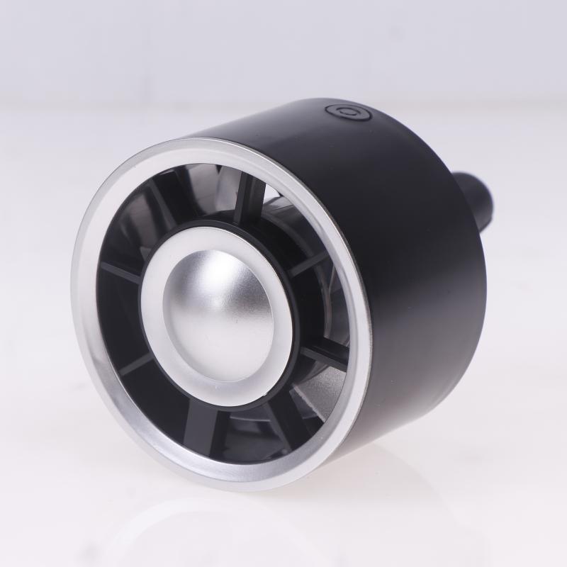 1 Piece 3 Speed Car Air Outlet Fan Usb Cooling Fan With Color Changing Light Car Rear Seat Heat Dissipation Car Accessories