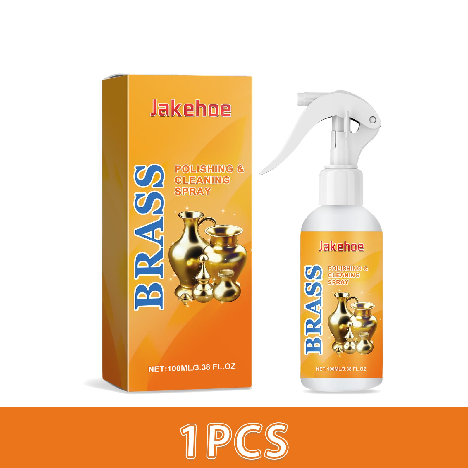 

Brass Polishing Cleaning Spray Restores Brass Surface Gloss Decontamination Polishing Brilliant Maintenance Brass Care Spray 1PCS