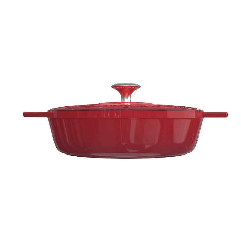 Breguet Enamel Cast Iron Pot