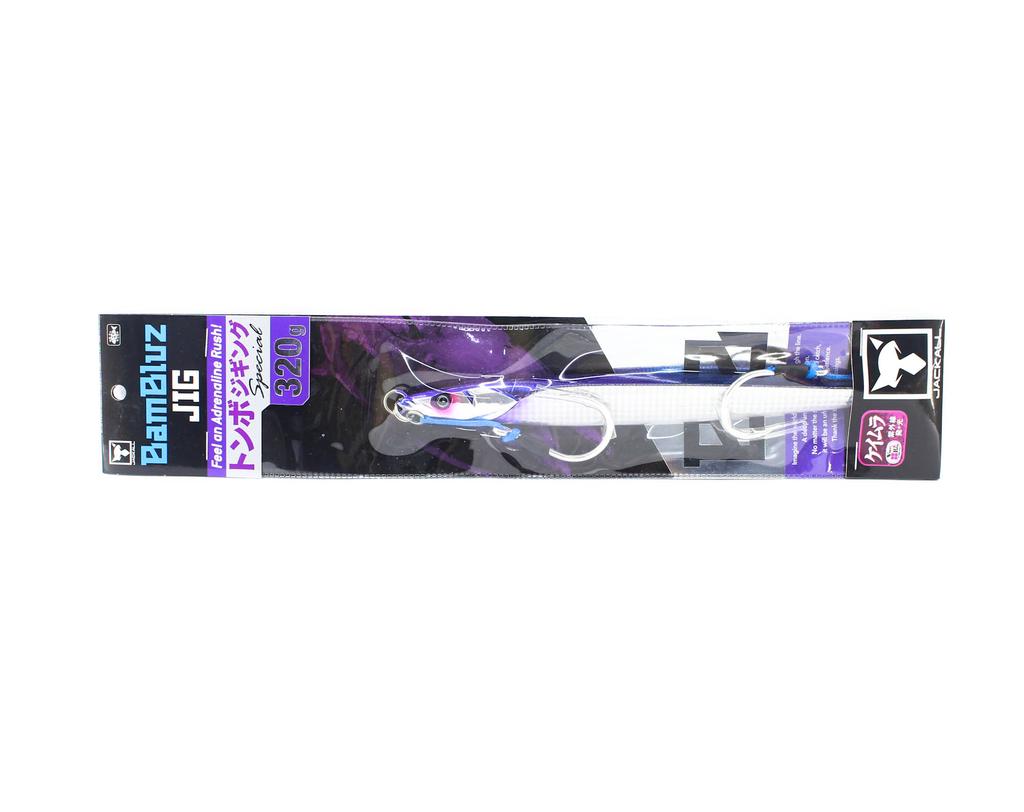 Jackall Metal Jig Bambluz Semi Long 320 grammes Thon Uv Lens Appât (2140