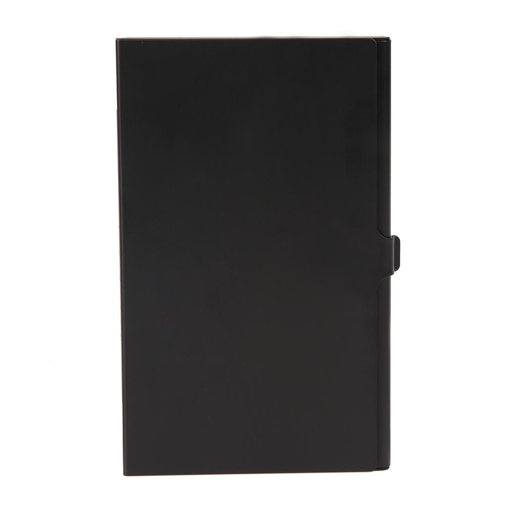 9 in 1 Portable Memory Card Case Monolayer Aluminum 1SD+ 8TF Micro SD Cards Pin StorageBox Case Holder Monolayer Protector Box