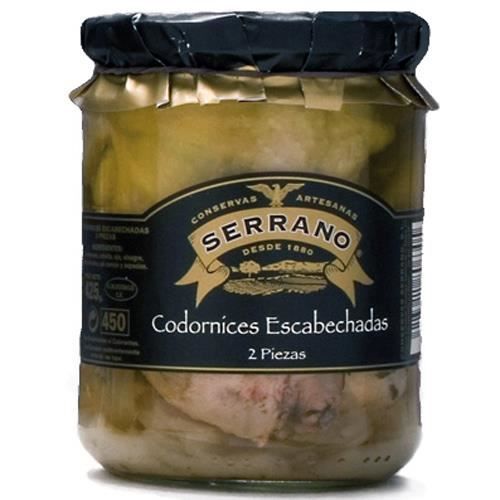 Quaglia all'Escabèche - Conservas Serrano (Vetro - 425 g)