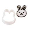 Cartoon Animal Fondant Cookie Cutters Easy to Use Cute Animal Shape Pastry Molds for Creating Delicate Snacks at Homes