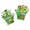 2Pcs Animals Felt Story Finger Puppets DIY Making Kit Education Gift Interactive for Home Classroom Activities Early Learning