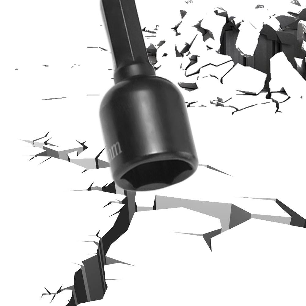 6mm Handle Impact Socket Magnetic Hexagonal Socket High Quality Hex Socket Sleeve  Electric Drill