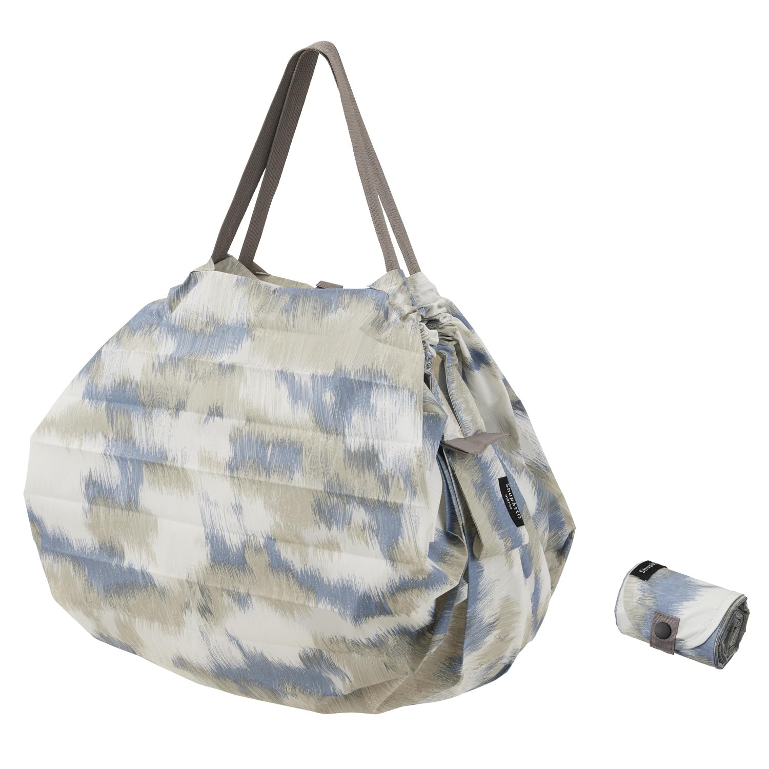 Shupatto Compact Bag M Shupatto Eco Bag Foldable Shopping Bag S467UK [Marna] (15L / UKIGUMO) (Compact/Durable)