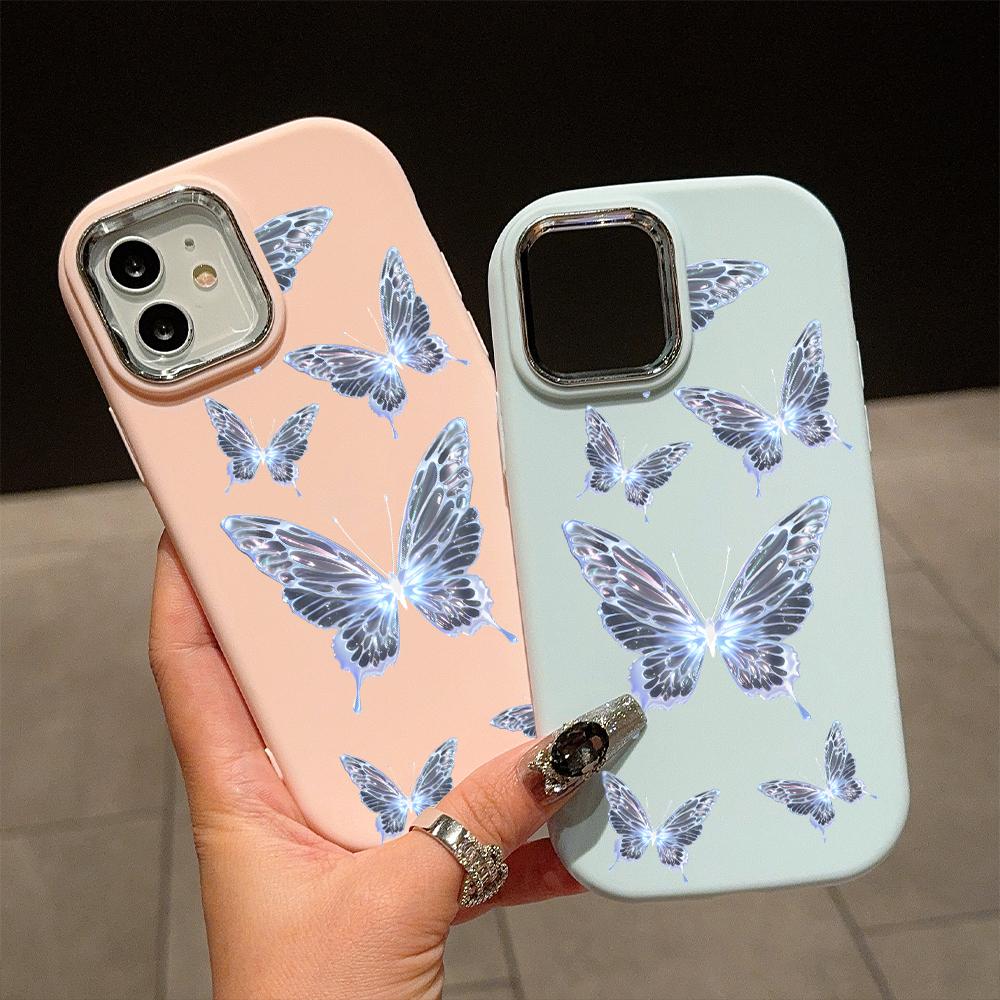 Pro Vivo V23 V25 V27 V29 V30 Y27S Y28 Y33S Y36 Infinix Hot30I Hot40 Tecno Spark20 Kreslená Černá Kočka Stříbrný Okraj Měkké Tekuté Silikonové Ochranné Pouzdro