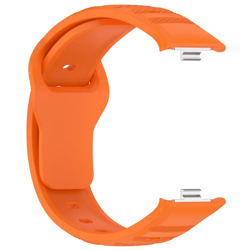

Спортивный силиконовый ремешок для Redmi Watch 6 5 4, сменный ремешок, дышащий браслет, Correa для Xiaomi Mi Band 9Pro 8Pro, аксессуары оранжевый