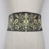 Satin Corset Belt Cloth Waistband Vintage Waist Belt  Women