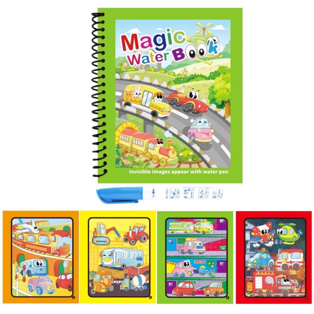 

Children Magic Book Animal Coloring Books New Watercolor Painting Book Education and Learning 5
