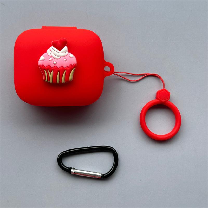 For Soundcore C10i Wireless Bluetooth Headset Case Butterfly Silicone Fashion Soft Case