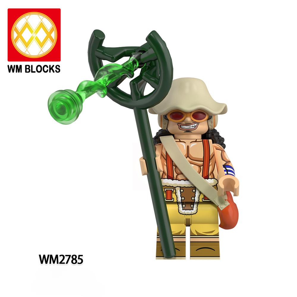 Anime Mini Action Figures Buliding Blocks Εκπαιδευτικά παιδικά παιχνίδια για δώρα Χριστουγέννων WM6191