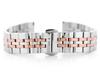 Bracelet Pacific Model 4 Silver Rose Gold 14Mm