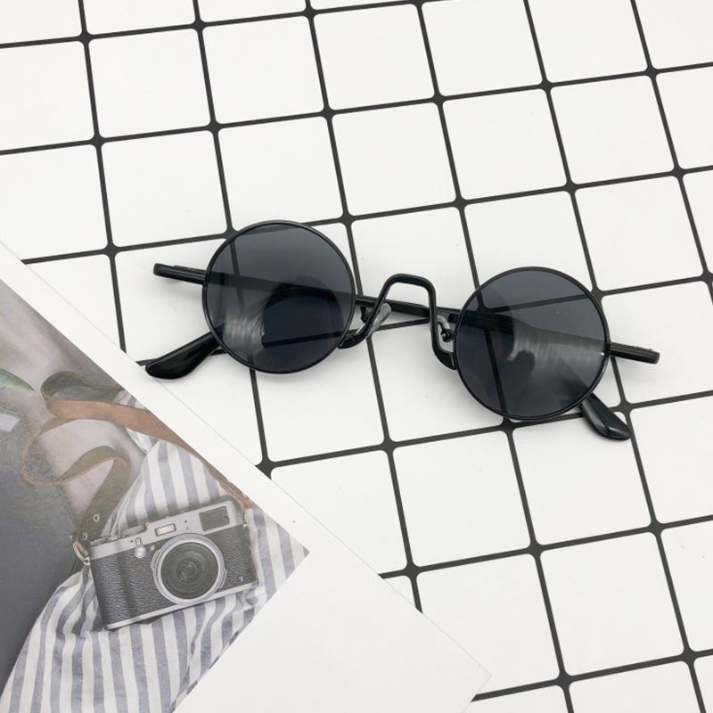 

Винтажные солнцезащитные очки в круглой оправе, женские, для хип-хоп танцев, очки как у звезд