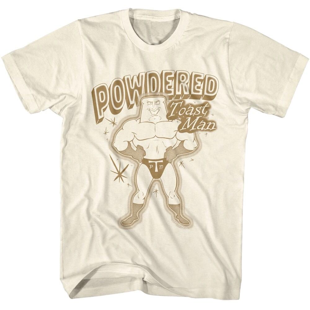 Ren and Stimpy Powdered Toast Man Men T Shirt XXXL
