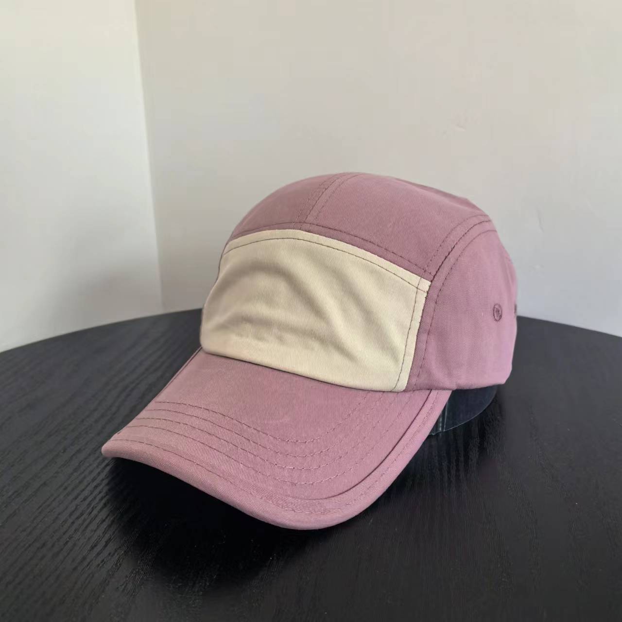 

New color matching retro baseball cap men s outdoor sunshade street leisure sports thin trend cap women M（56-58cm） рожевий