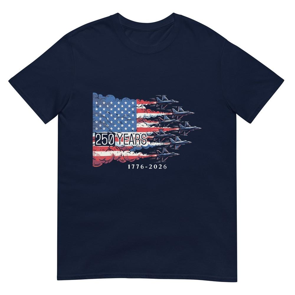 250 Years Usa Flag 250th Anniversary 4th Of July Unisex Unisex TShirt S
