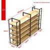 Multi-Layer Display Rack for Convenience Stores and Stationery Shops