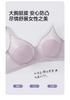 Reggiseno a coppa a petalo in pizzo, design sottile, seno grande, piccola raccolta, accessorio seno, senza ferretto, supporto morbido, biancheria intima comoda e traspirante