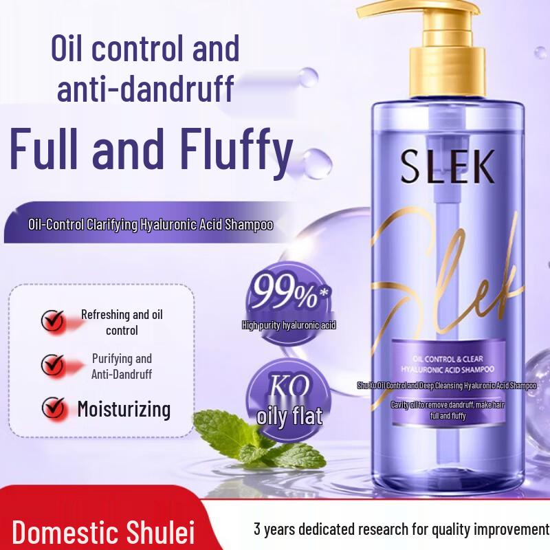 Slek Hyaluronic Acid Oil Control Volumizing Shampoo
