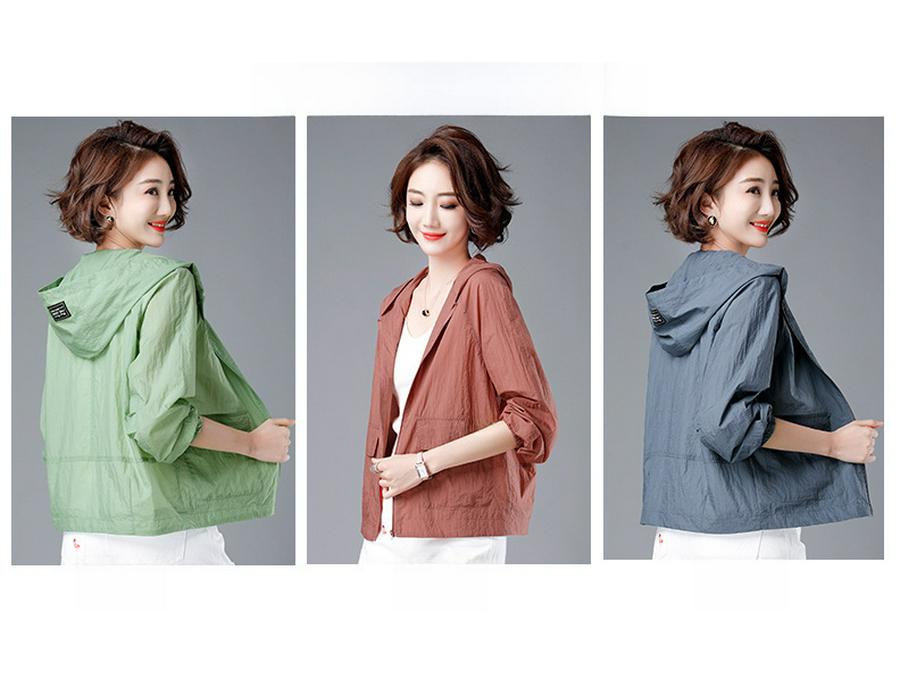 2025 New Women's Sun-Protective Long-Sleeve Jacket - Stylish, Versatile, Plus Size