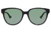 Gucci Sunglasses Asian Fit GG0960SA 001 Black Green Green Women's