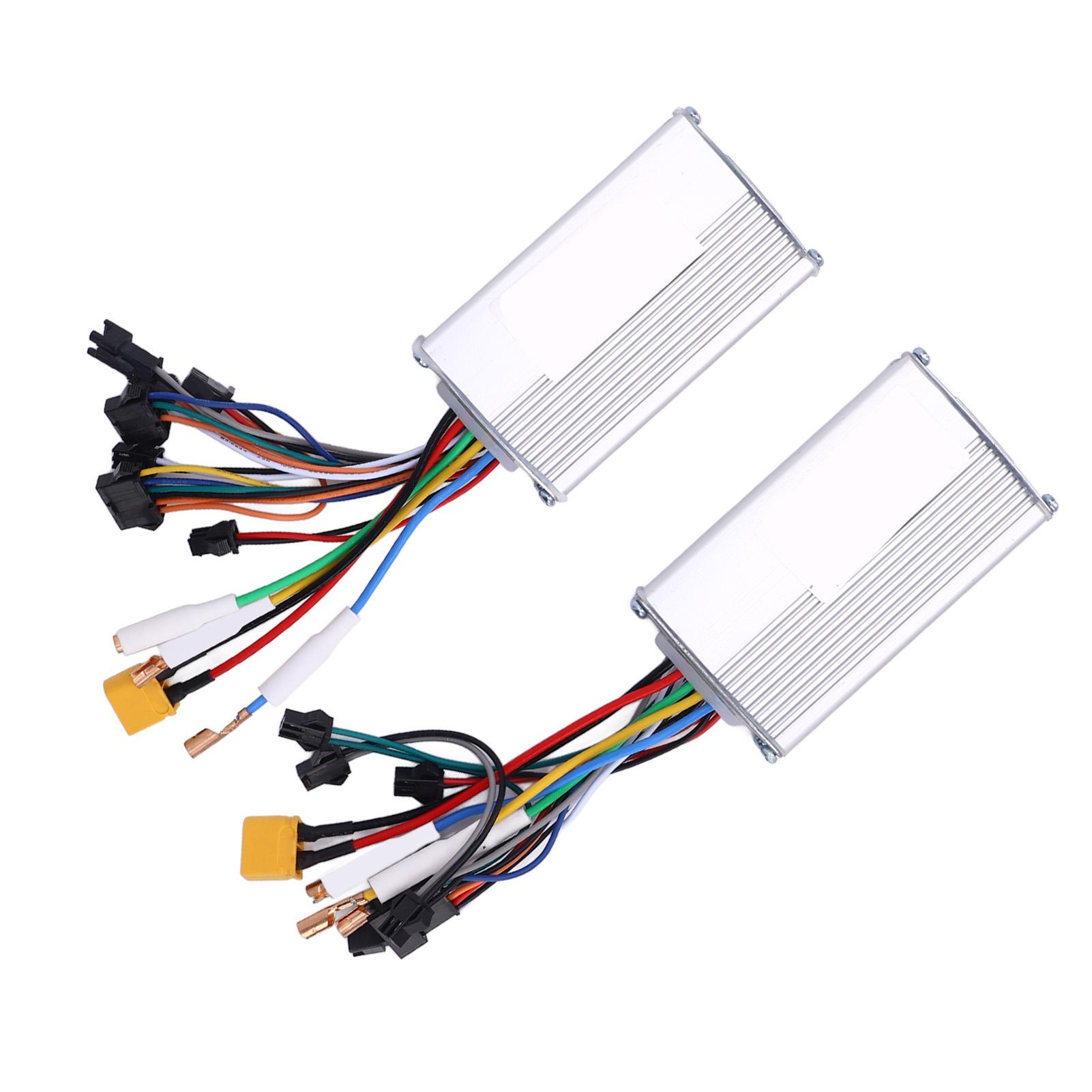Dual Drive Motor Controller 48V 25A 1200W Front Rear Dual Drive Brushless Motor Controller for Electric Bike Scooter
