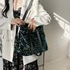 Large Capacity Armpit Bag New 2025 Spring European and American Fashion Sequins Dazzling Shoulder Bag Ins Women's Bucket Bag