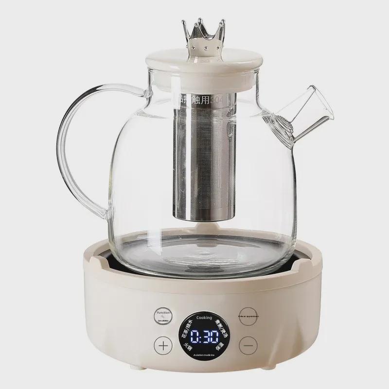 Multifunkční skleněná konvice na čaj: Kompaktní design pro domácnost nebo kancelář